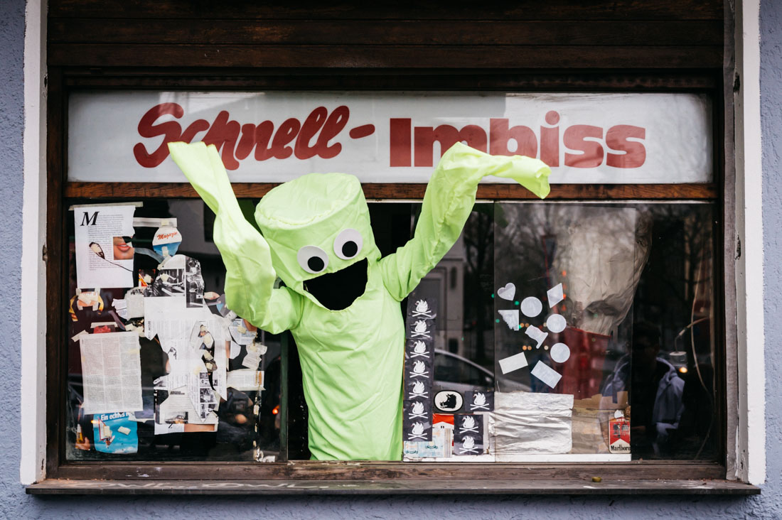 Cosplayer am Schwanenmarkt