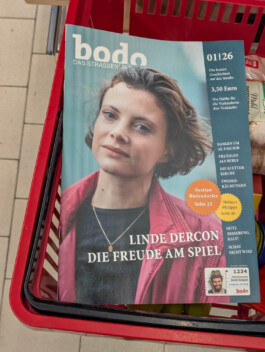 Bodo Das Straßenmagazin, Januar 2026 Daniel Sadowski Fotograf