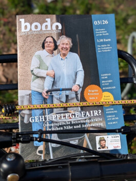 Editorialfotografie: Bodo Das Straßenmagazin, Märzausgabe 2026 Daniel Sadowski Fotograf